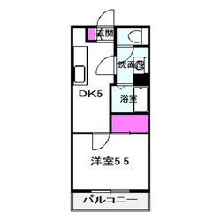 エスポワール関目の物件間取画像